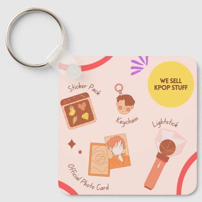 “ Beauty”  Keychain (Front)