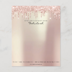 Beauty Lashes Makeup Stylist Event Planner Hair Flyer