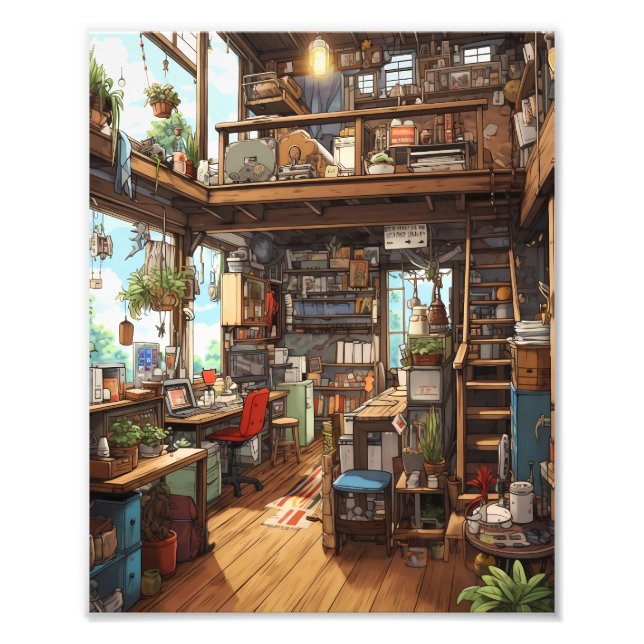 Beauty Library Photo Print (Front)