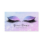 Beauty Loyalty Card 10 Makeup Lashes  Miami PInk