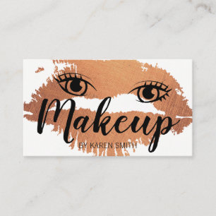 Beauty Makeup Expressive Appointment Card