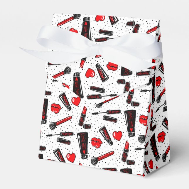 Beauty Makeup  Favour Box (Front Side)