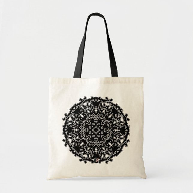 Beauty Octa Glyph Tote Bag (Front)