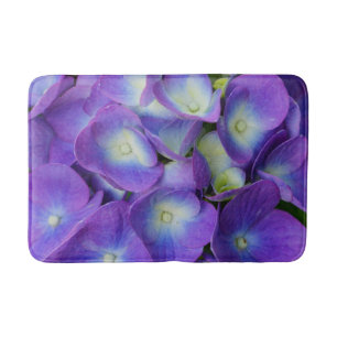 Beauty Of a Blue Hydrangea Bath Mat
