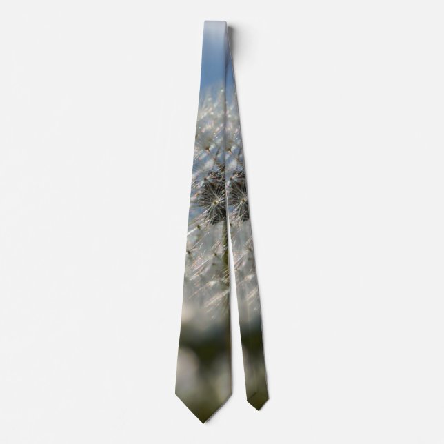 Beauty Of A Dandelion Neck Tie (Front)