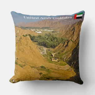 Beauty of a desert landscape cushion