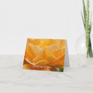 Beauty Of A Rose Painterly Thinking Of You Card