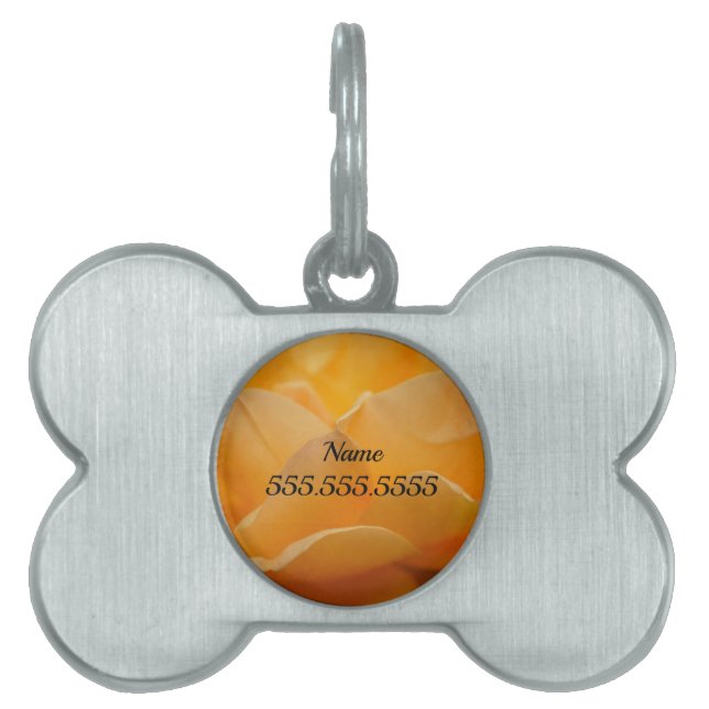 Beauty Of A Rose Pet ID Tag (Front)