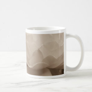 Beauty Of A Rose Sepia Coffee Mug