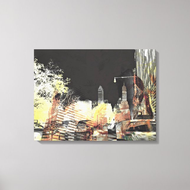 Beauty of chaos canvas print (Front)