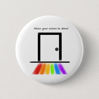Beauty of Coming Out 6 Cm Round Badge