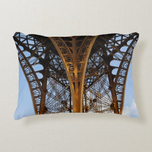 Beauty of Eiffel Tower in Paris Decorative Cushion