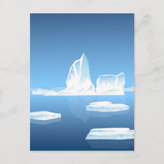 Beauty of Iceberg Postcard