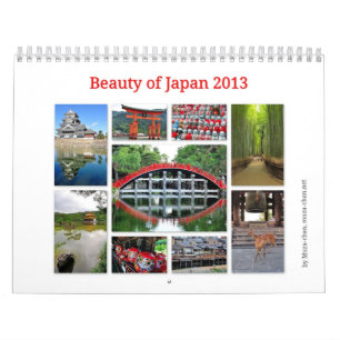 Beauty of Japan 2013 Calendar