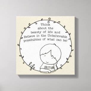 Beauty of Life Canvas Print