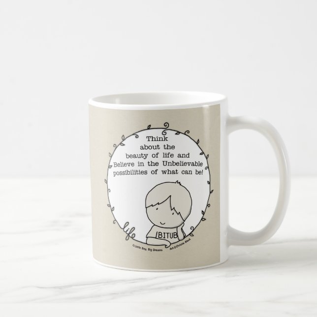 Beauty of Life Coffee Mug (Right)