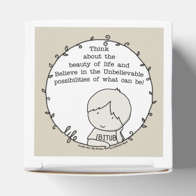 Beauty of Life Favour Box (Top)