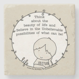 Beauty of Life Stone Coaster