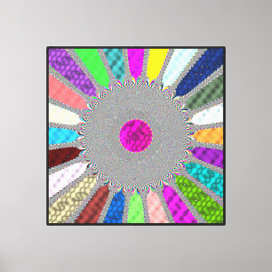 Beauty of mathematics canvas print