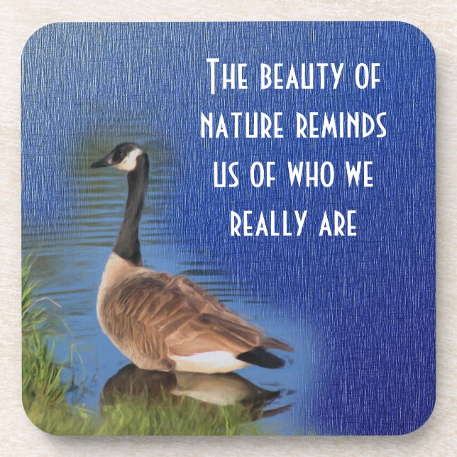 Beauty Of Nature Inspirational Coaster (Front)