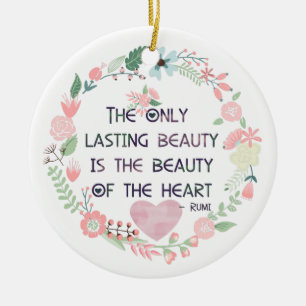 Beauty of the Heart Ceramic Tree Decoration