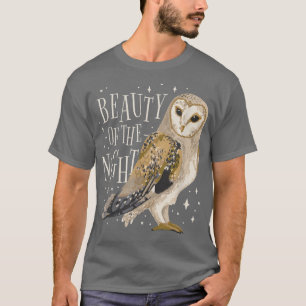 Beauty Of The Night Halloween Owl  T-Shirt