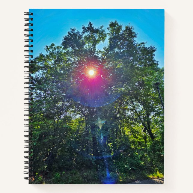 Beauty of the Sun College-Ruled Notebook (Front)