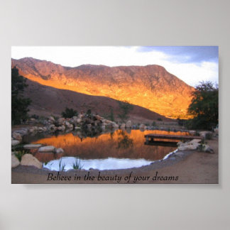 Beauty of your dreams poster