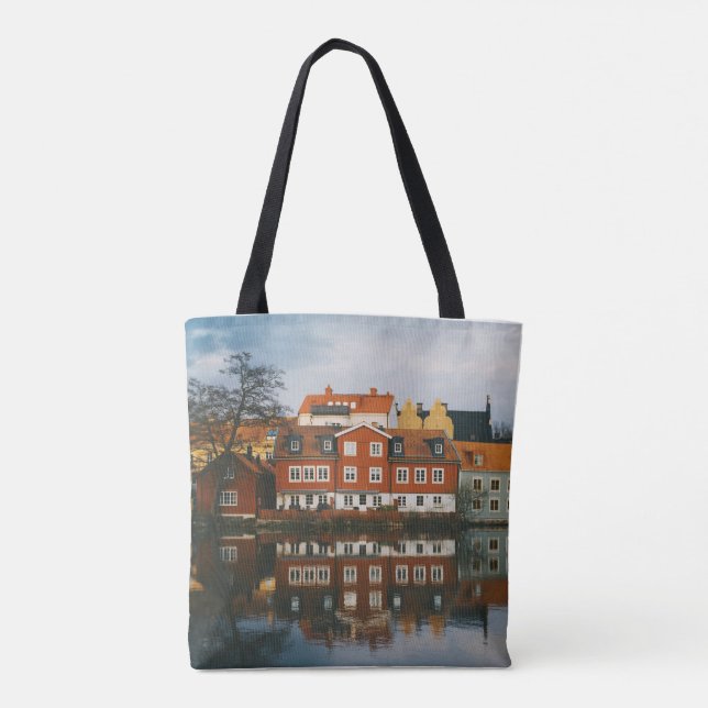 Beauty Printed Tote Bag (Back)