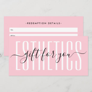 Beauty Professional Pastel Pink Gift Card