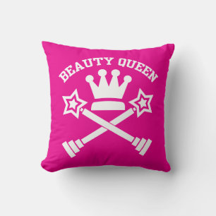 Beauty Queen - Crown and Trophies Cushion