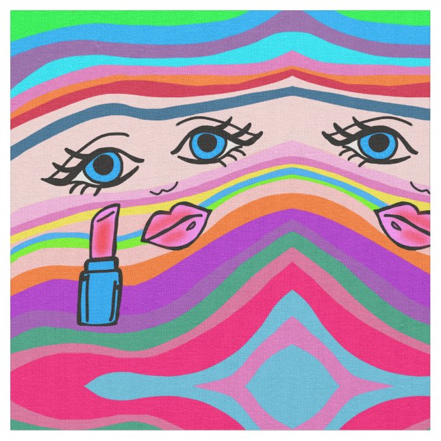 beauty queen fabric (Close Up)