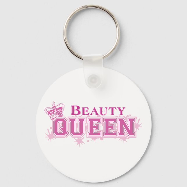 Beauty Queen Key Ring (Front)