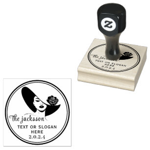 Beauty  rubber stamp