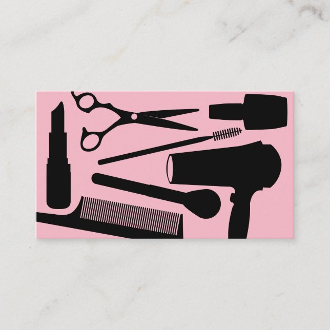 Beauty Salon Appointment Card (Front)