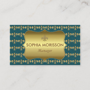 Beauty Salon Appointment Golden Monogram