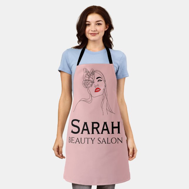 Beauty salon   apron (Worn)