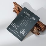 Beauty Salon Black White Grey Grey Script Font Flyer<br><div class="desc">Introducing our customisable service flyer – an ideal promotional tool for professional makeup, hair, and beauty salons, makeup artists, estheticians, and nail salons. Tailor this flyer to showcase your unique list of services and include a QR code for a seamless link to your social media, designed to boost your Instagram...</div>