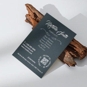 Beauty Salon Black White Grey Grey Script Font Flyer