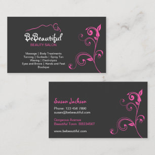Beauty Salon Business Card