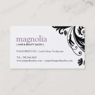 Beauty Salon Business Cards