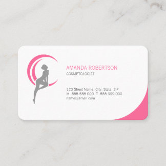 Beauty Salon Cosmetologist Spa business card