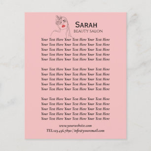 Beauty salon  flyer