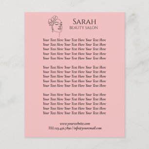 Beauty salon  flyer