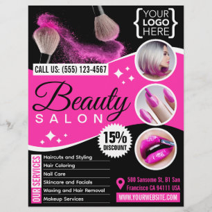 Beauty Salon / Hairdresser / Hair salon Flyer
