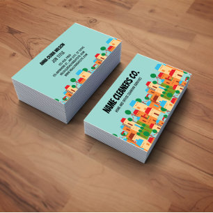 Beauty Salon Hairstylist Script Business Card