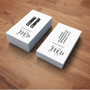 Beauty Salon Hairstylist Script Business Card