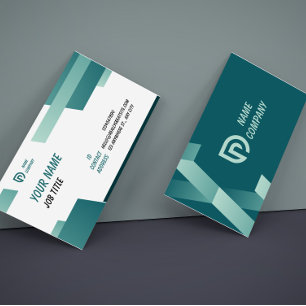 Beauty Salon Hairstylist Script Business Card