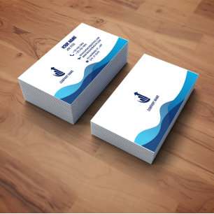 Beauty Salon Hairstylist Script Business Card