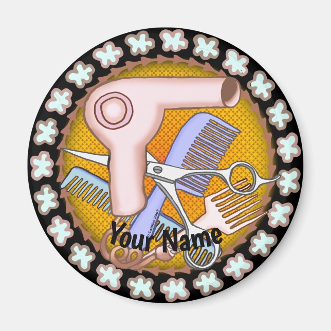 Beauty Salon Magic  magnet (Front)